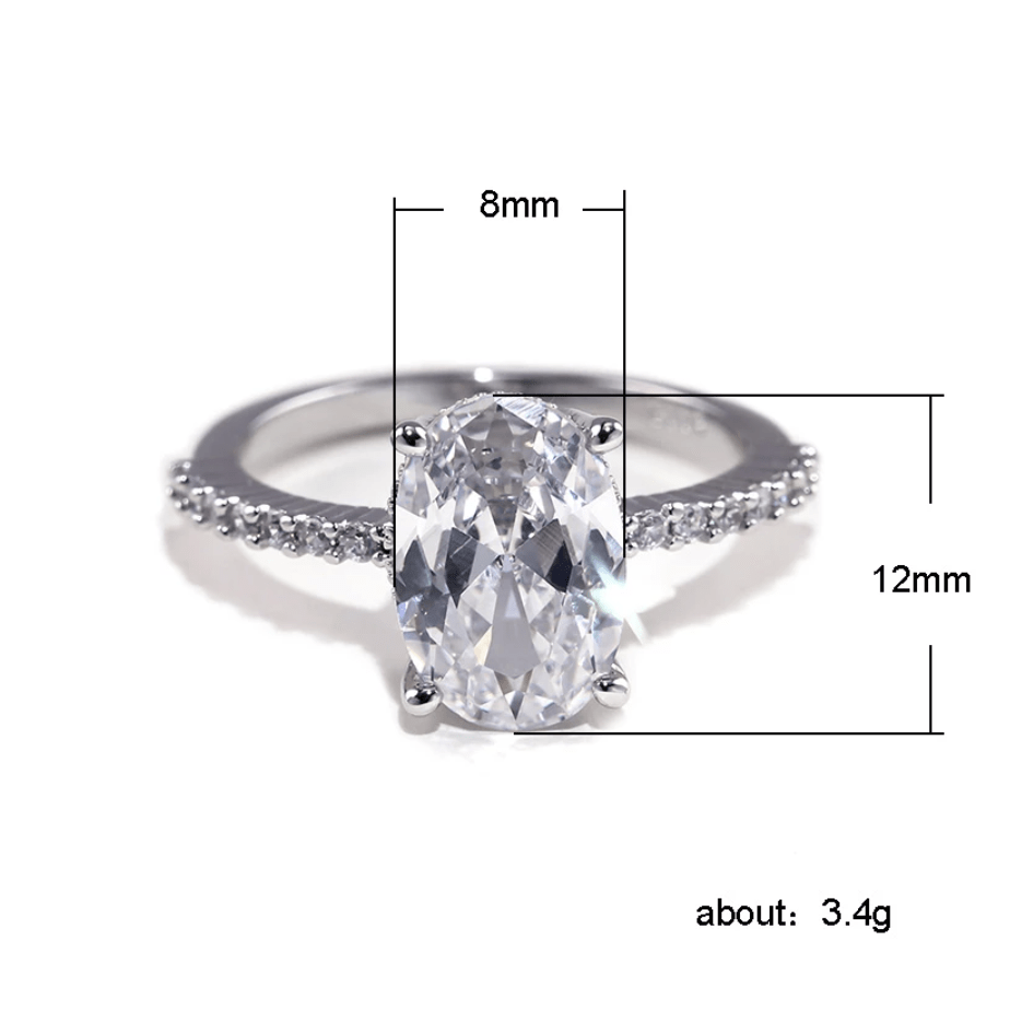 Bea | Stunning Oval Cut Ring