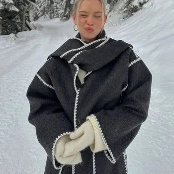 Elina | Coat + Scarf