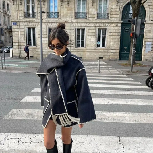 Elina | Coat + Scarf
