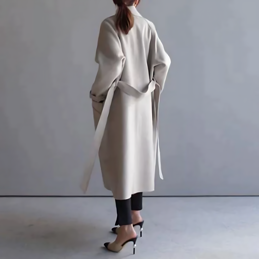The Alicia Long Wool Overcoat