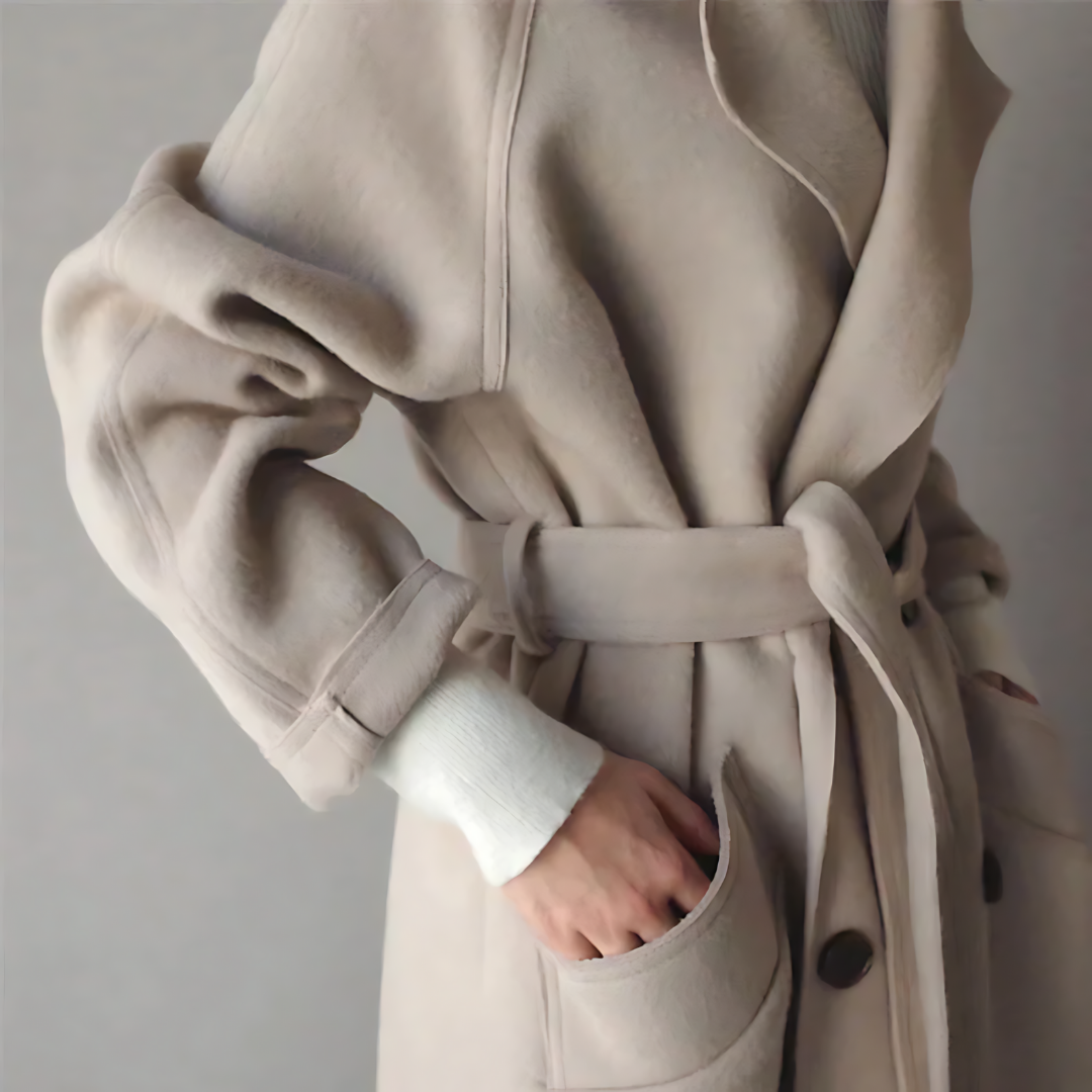 The Alicia Long Wool Overcoat