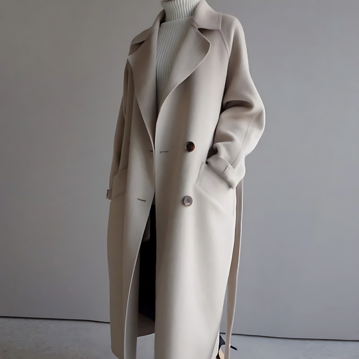 The Alicia Long Wool Overcoat