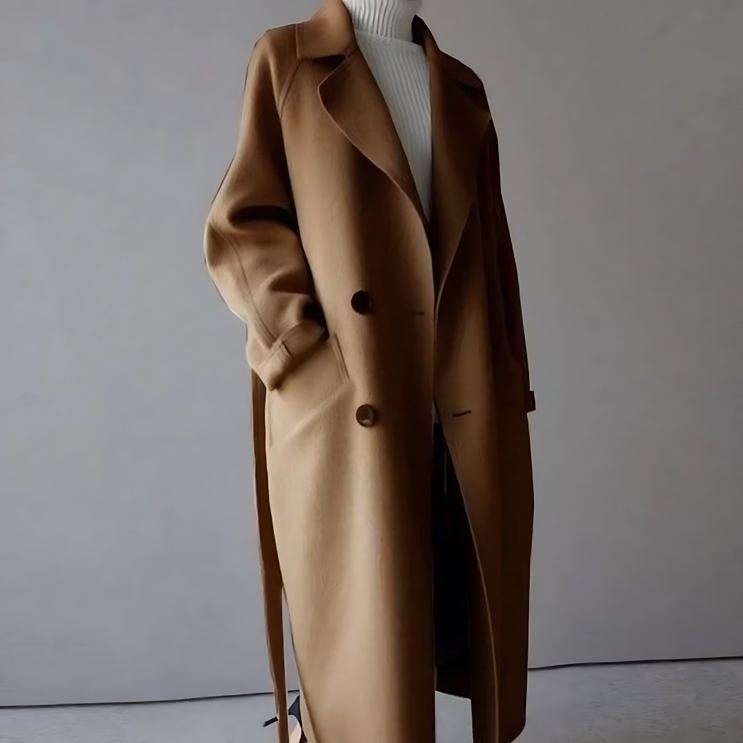 The Alicia Long Wool Overcoat