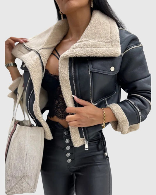 Maive | Stylish Leather Jacket