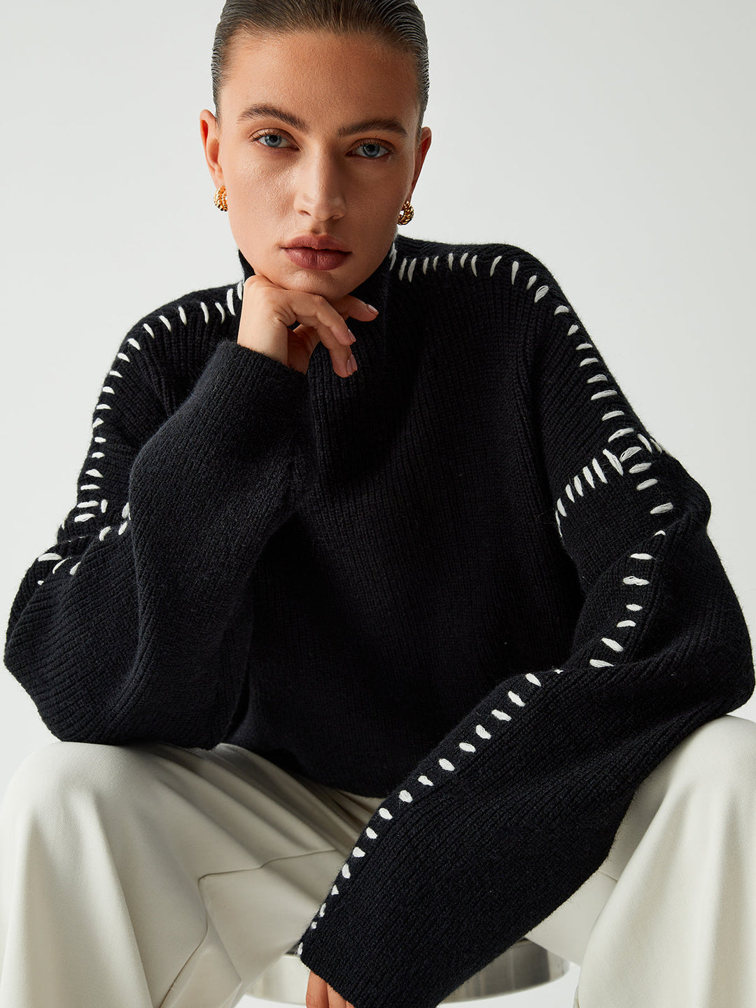 Victoria | Patchwork Knit