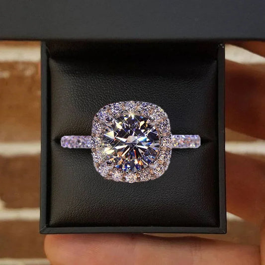 Brielle | Stunning Cushion Cut Ring