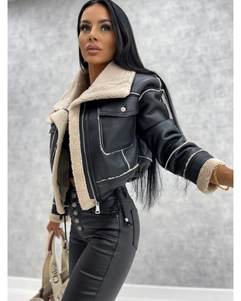 Maive | Stylish Leather Jacket