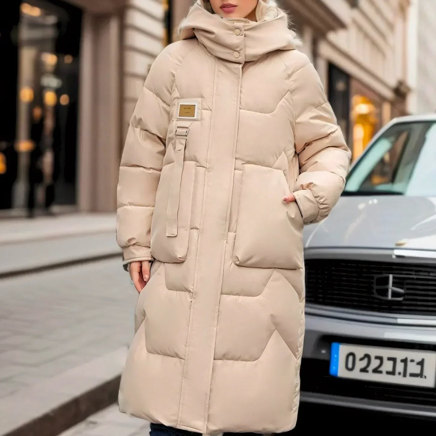 Endy | Elegant Waterproof Long Jacket