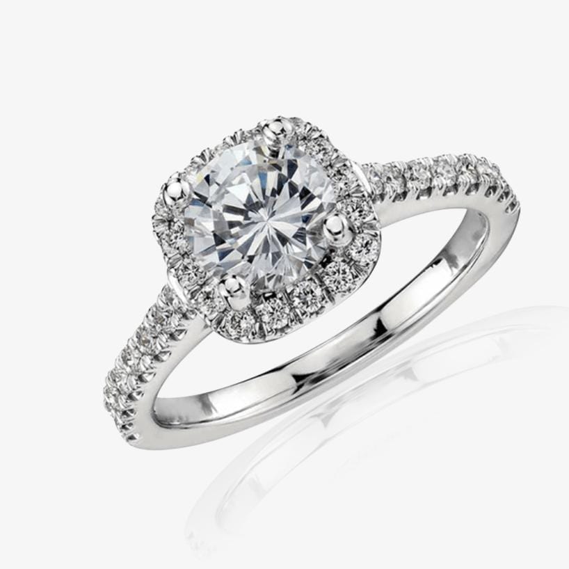 Brielle | Stunning Cushion Cut Ring