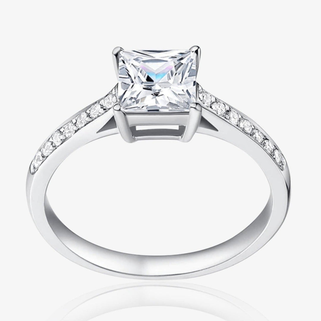 Bronte | Radiant Princess Cut Ring