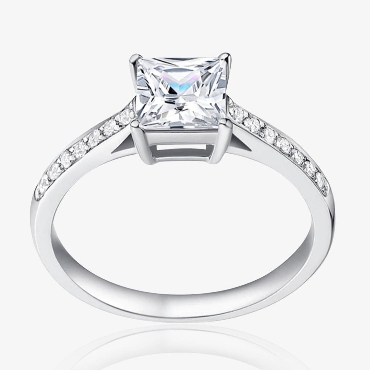Bronte | Radiant Princess Cut Ring