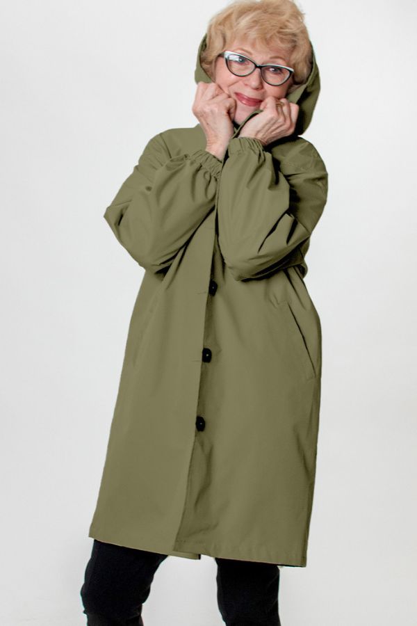 Water Resistant Oversized Hooded Windbreaker