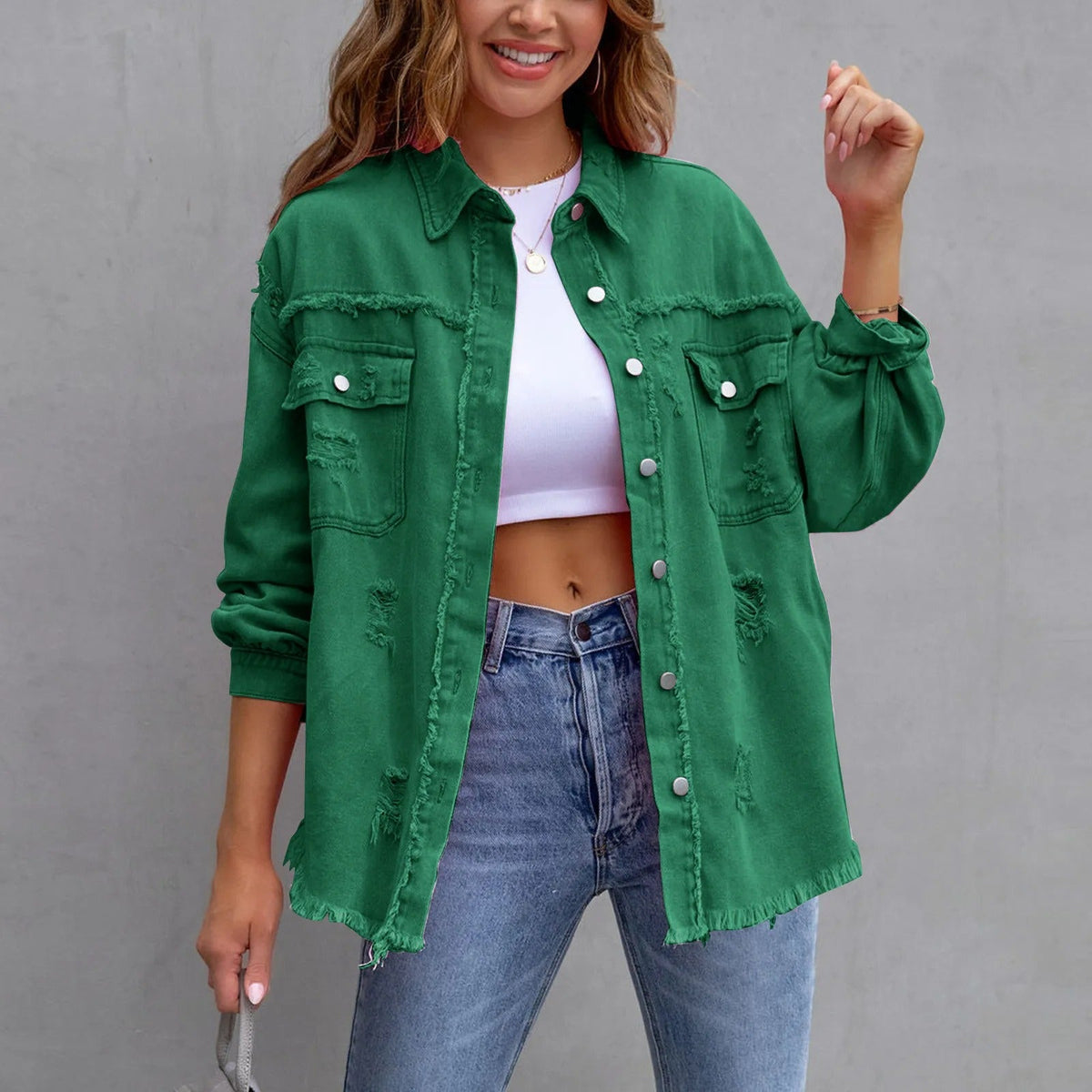 Layla™ - Casual Denim Coat