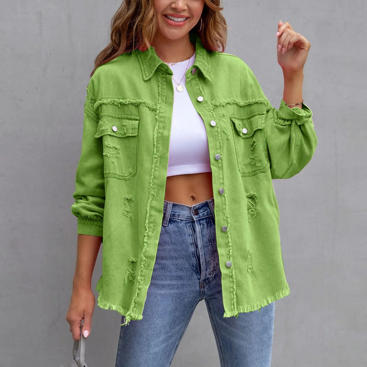 Layla™ - Casual Denim Coat