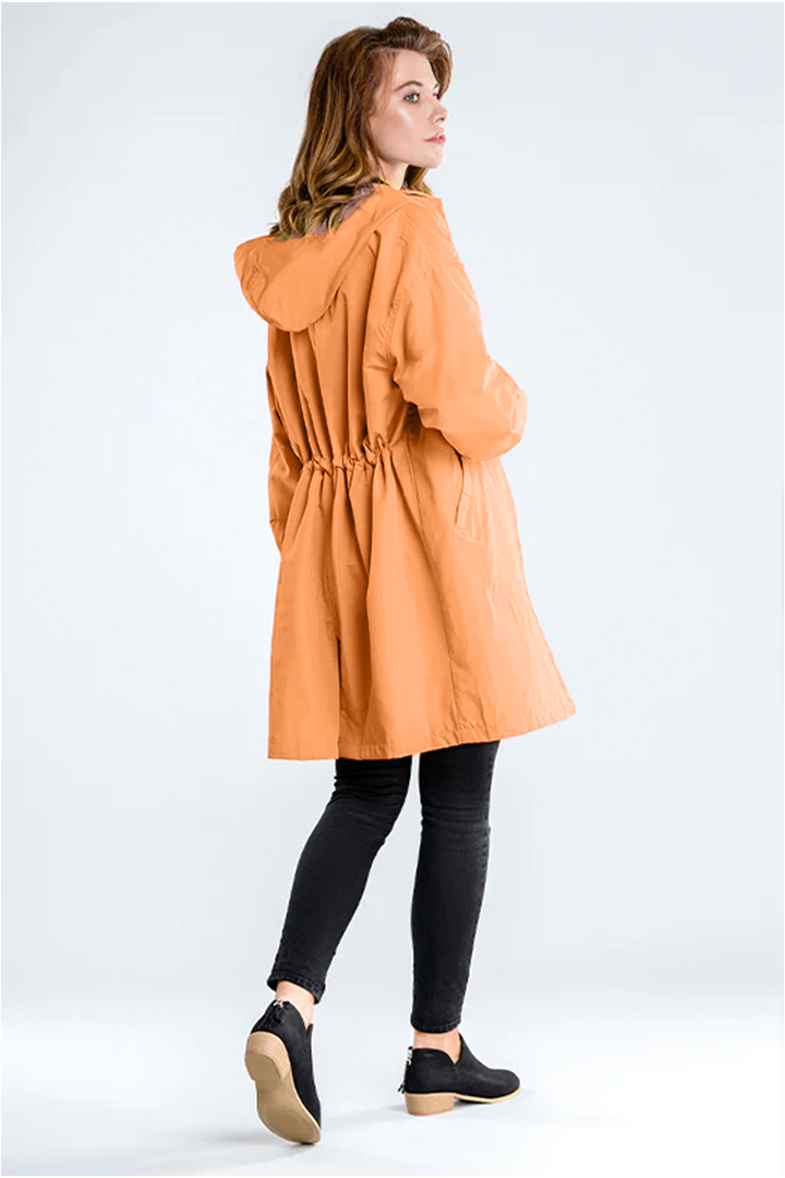 Water Resistant Oversized Hooded Windbreaker